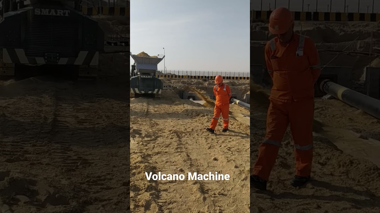 Volcano Machine for post padding in pipeline project