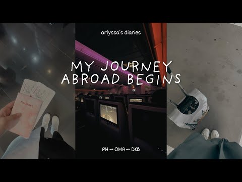 MY JOURNEY ABROAD BEGINS ✈️ | leaving the ph