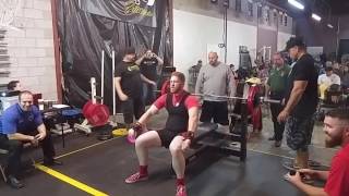 2016-10-29: 3rd bench press - 137.5kg / 303lbs