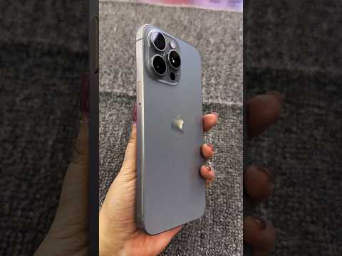 iPhone 15 Pro Max Unboxing & First Impressions | Power and Elegance Combined! #shorts
