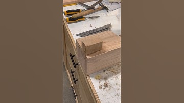 In setting table aprons #woodworker #asmr #asmrsounds #harvey