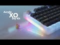 Monstargear Acrylic XO Diy Kit Unboxing & Stock Durock L4 Switches Typing Sounds