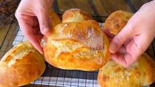 Details No-Knead Bread! I don’t buy bread anymore! Famous Baker taught me and now I make it more delicious! Update