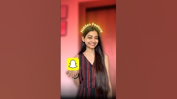 This one secret snapchat feature is a must try! 💛 #shorts #snapchat #ytshorts