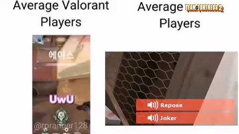 Average Valorant Player vs. Average TF2 Player (ORIGINAL)