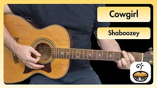 Shaboozey Cowgirl Guitar Lesson | Easy Chords + Strumming