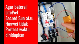 🔴 Softstart - The battery will not protect when turned on Sacred Sun/Huawei | Solar Panel VLOG #11 screenshot 2