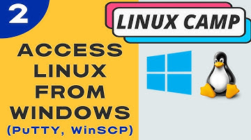 How to connect with Linux server from windows (PuTTY , WinSCP)