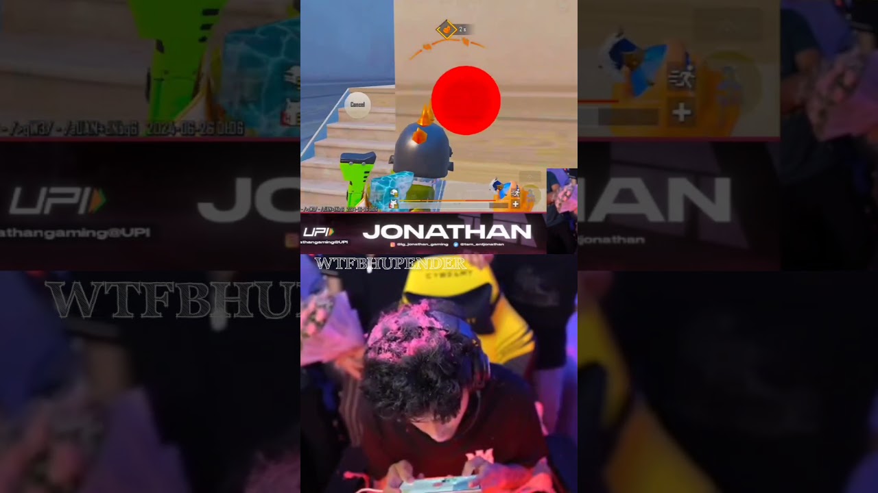 JONATHAN GAMING UNBELIEVABLE 1V3 CLUTCH WITH MG3 😱 HACKER OR WOTT 