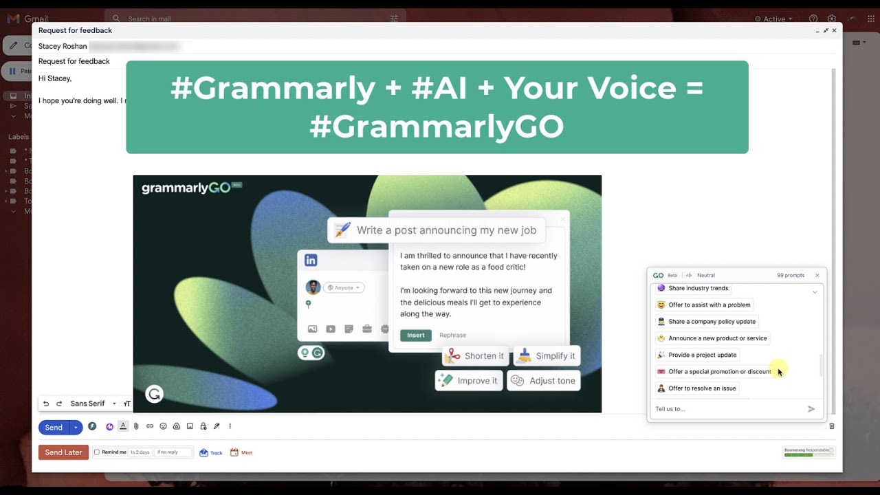 is grammarly ai free