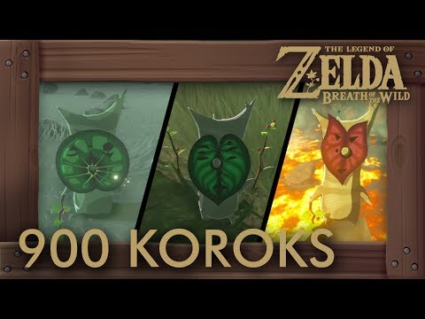 Zelda Breath of the Wild - All 900 Korok Seed Locations