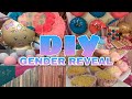 DIY GENDER REVEAL PARTY FOR TWINS | DIY DECOR | DIY DESSERT TABLE | MADDIE & MIRA