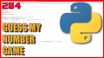 PYTHON Game Development - Number guessing game