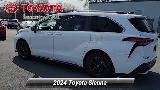 Certified 2024 Toyota Sienna XSE, East Petersburg, PA S0037