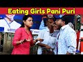 Eating Girls Pani Puri Prank | মেয়েদের ফুচকা চুরি করে খাওয়া | Prank in Kolkata  | KKF - 2020