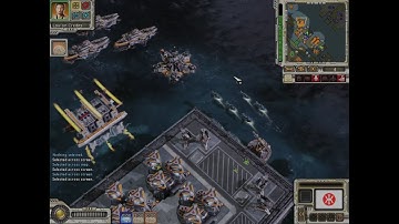 RA3 Tech Shuffle mod Empire Mission 7 (hard difficulty)