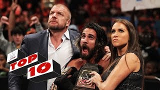 Top 10 Raw moments: WWE Top 10, September 14, 2015