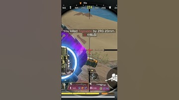 Another day another headshot ZRG 20mm one shot kill CoD mobile CODM Sniper