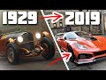Как менялись машины от 1929 года по 2019 год Forza Horizon 4 PC