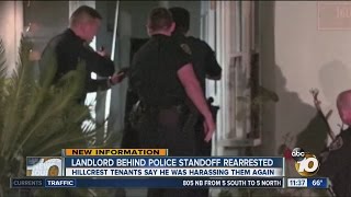 Hillcrest landlord accused of arson re-arrested
