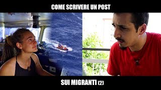 Come Scrivere un Post sui Migranti