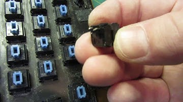 Alps Keyboard Switch Removal