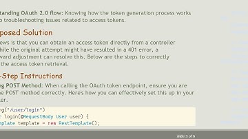 How to Retrieve an Access Token from a Spring Boot Controller