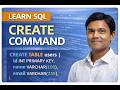 SQL Tutorial for Beginners | CREATE Command