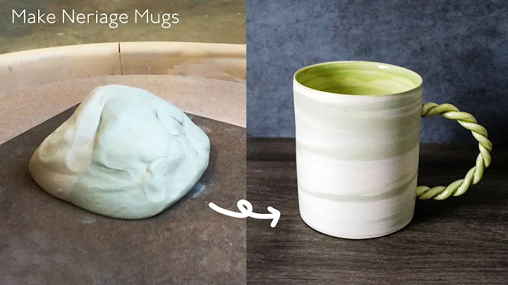 Making Marbled Mugs - Entire Process