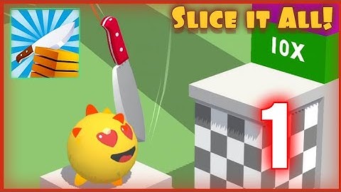 🔪 SLICE IT ALL All levels Walkthrough gameplay (Android IOS)