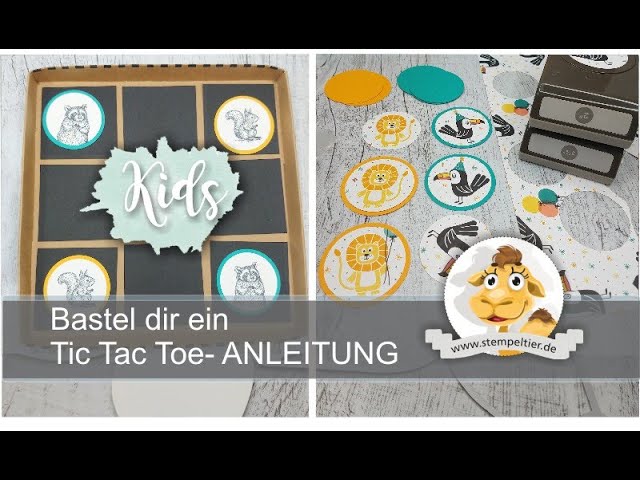 Bastelanleitung: Tic-Tac-Toe mit Steinen - [GEOLINO]