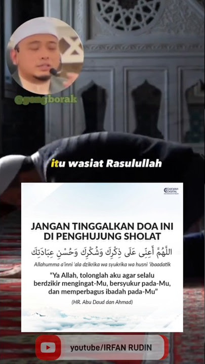 doa selepas solat #doa #dakwahislam