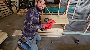 How to build exterior Nesting Box for your chicken Coop