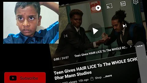 Teen gives hair lice to the whole school (DHAR MANN)