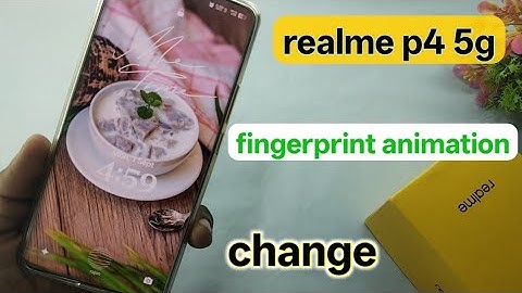 How to change fingerprint animation realme p4 | realme p4 me fingerprint animation kaise badle
