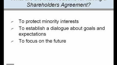 Know Your Corporate Partner: Why a Shareholders Agreement is Essential to Your Business