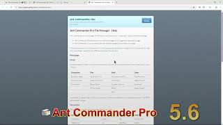 What's New in File Manager Ant Commander Pro 5.5 5.6 6.0 #filemanager #software #files screenshot 2