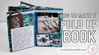 Fold Up Book Instax Mini Album | Wild Whisper Designs