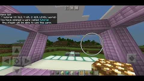 ✅Simplewarp Pocketmine plugin tutorial