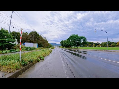 [Bike Travel] Kitami to Okoppe Hokkaido Japan Bike Riding 4K HDR