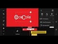 Coca cola logo remake kinemaster speedrun x6 speed