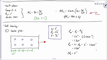 CE 414 Lecture 14  Bolted Connection Design 2017 02 13