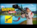 The SNIPER *ONLY* Challenge in Fortnite (HARD)