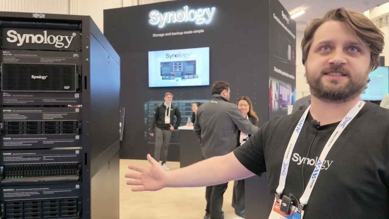 Synology at NAB 2026: Tiering Links PAS7700 NVMe, FS6400 Editing