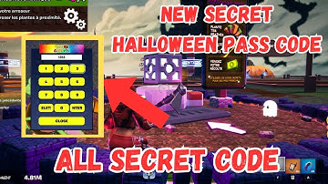 Go Garden Fortnite  - HALLOWEEN PASS CODE NEW UPDATE GO GARDEN ALL SECRET CODE LOCATIONS GUIDE