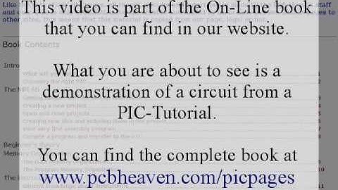 LED Flasher - PIC Tutorial