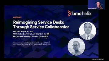 Webinar:  Reimagining Service Desks Through Service Collaborator