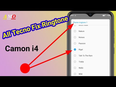 Tecno Camon I4 Ringtone Setting Techno Ringtone Setting Tecno Ringtone Setting How To Set Ringtone