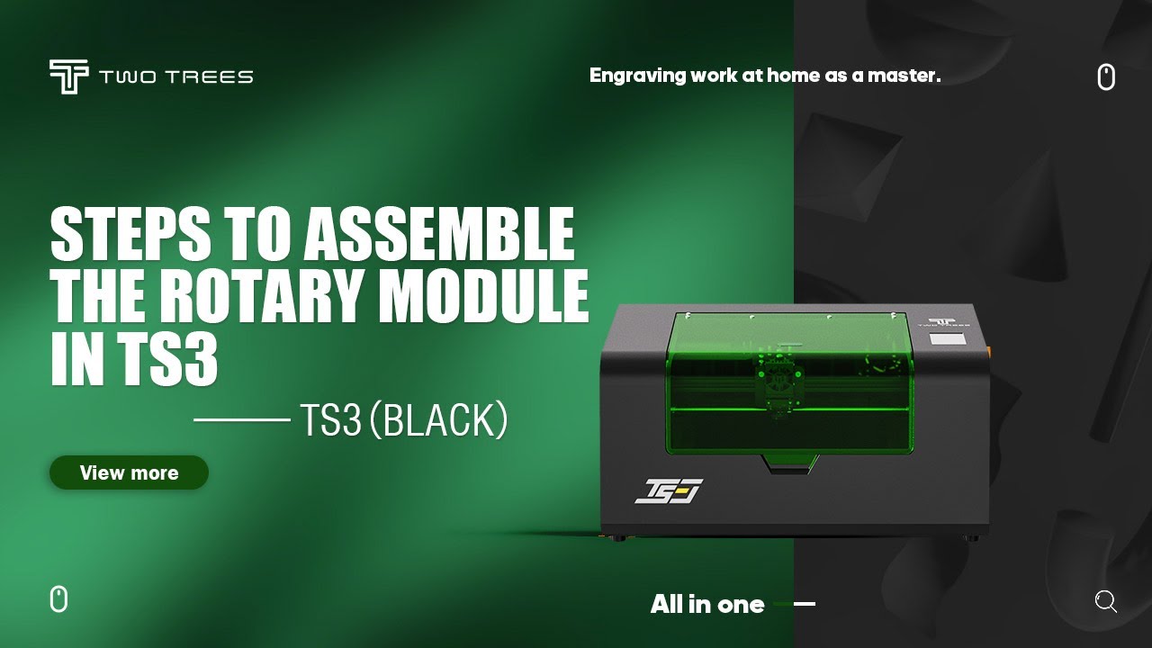 羅夢＊ページ③ Steps to Assemble the Rotary Module in TS3 (Black) - YouTube