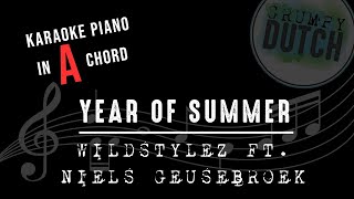 Wildstylez & Niels Geusebroek - Year of Summer [karaoke version in A major key]